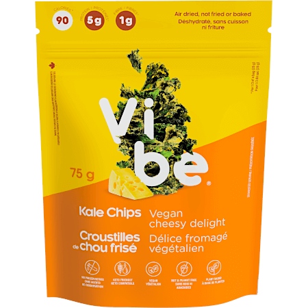 Crispy Kale Chips - Vegan Cheesy Delight
